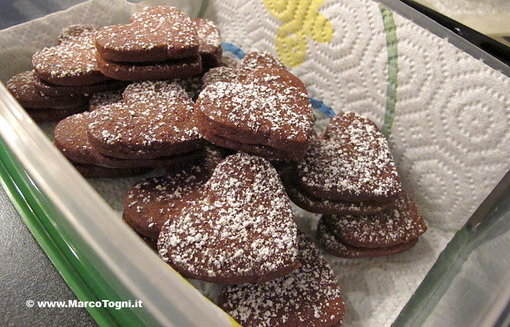 I biscotti fatti da Mihoko per San Valentino